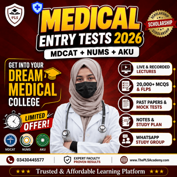 MDCAT Crash Batch 2026