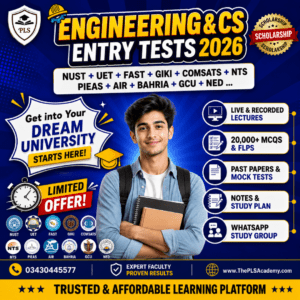 Engineering & CS Entry Test Preparation Session 2026