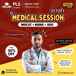 medical Practice PLS Academy (1) Medical Entry Tests Practice Session 2026