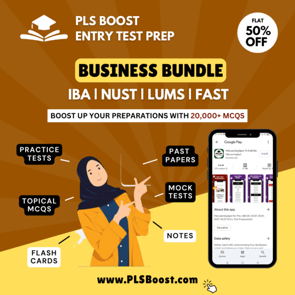 Business (FAST, NUST, IBA, LUMS) MCQs Bundle 2025