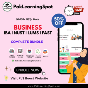 Business Studies (IBA LUMS FAST NUST) Complete Bundle