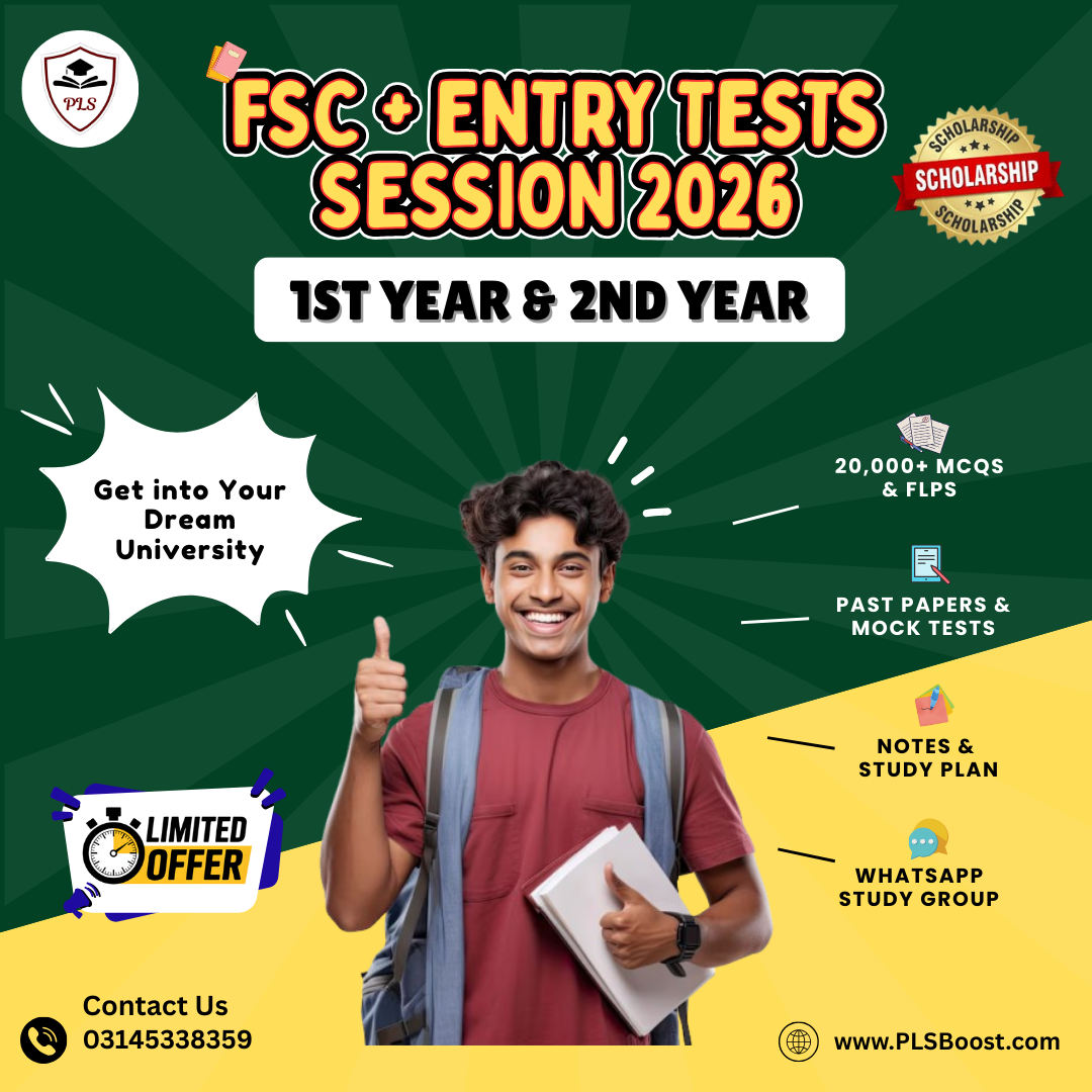 FSC + Entry Test Practice Session 2026