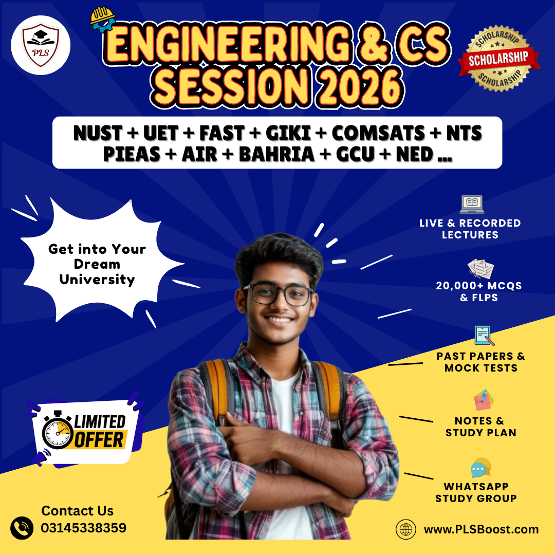 Engineering & CS Entry Test Preparation Session 2026