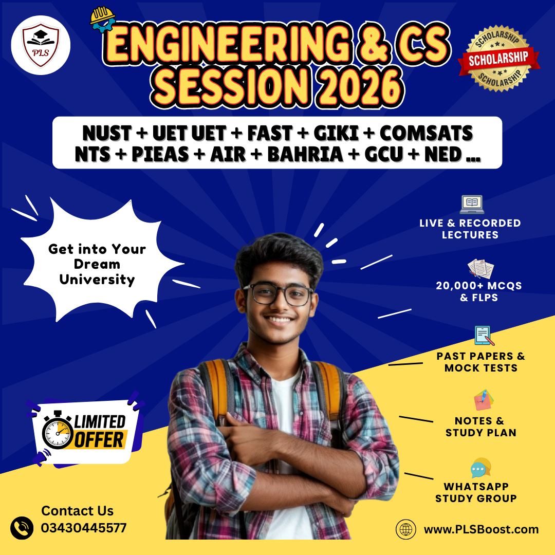 Engineering & CS Entry Test Preparation Session 2026
