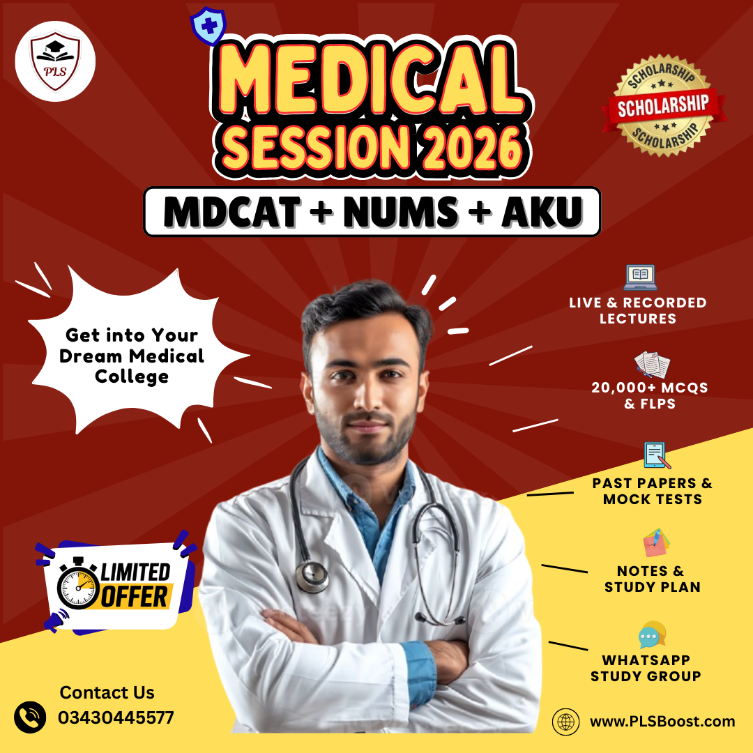 Medical Entry Test Preparation Session 2026