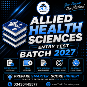 Allied Health Sciences Entry Test Preparation Session 2027