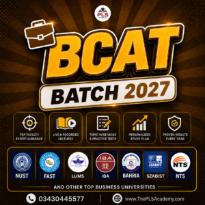 BCAT Toppers Batch 2027