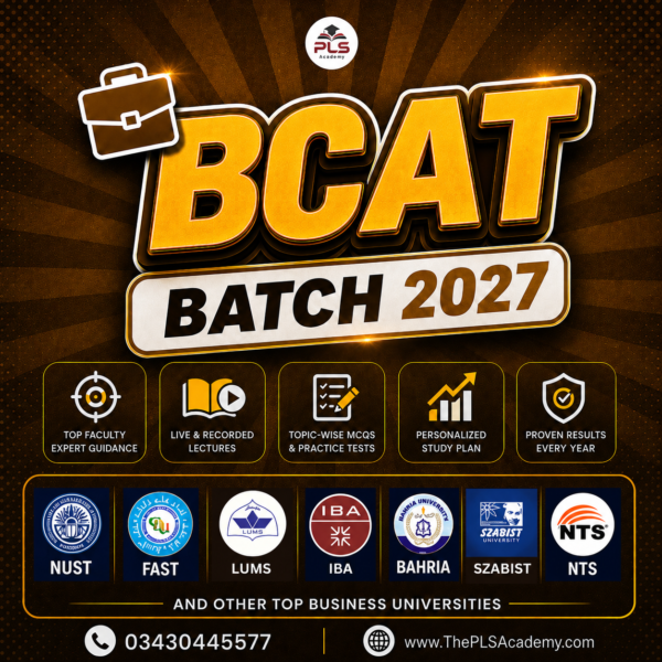 BCAT Toppers Batch 2027