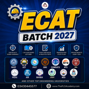 ECAT Toppers Batch 2027