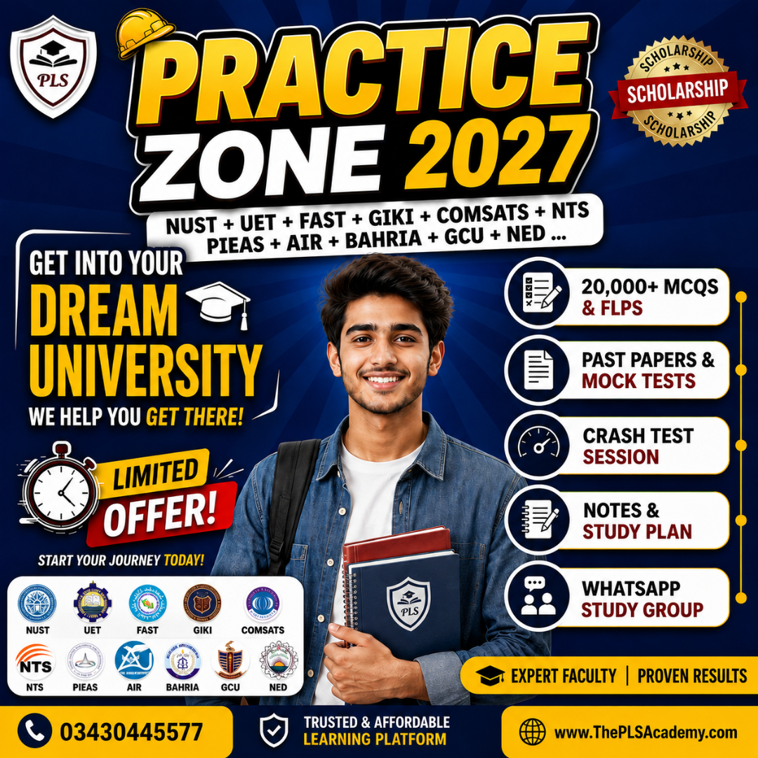 Engineering & CS Entry Tests Practice Zone 2027