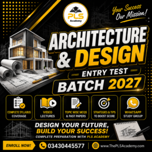 Architecture & Design Batch 2027