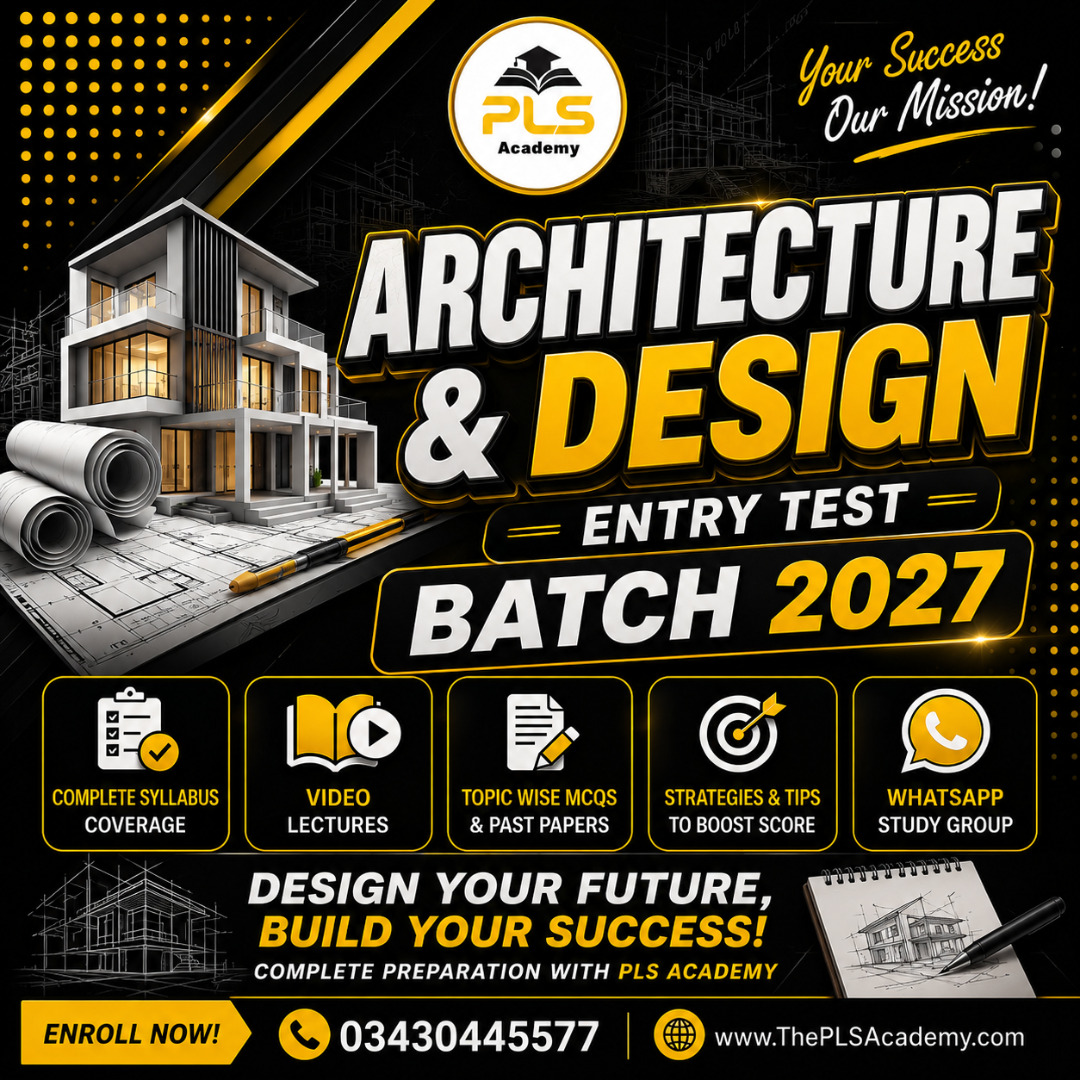 Architecture & Design Batch 2027