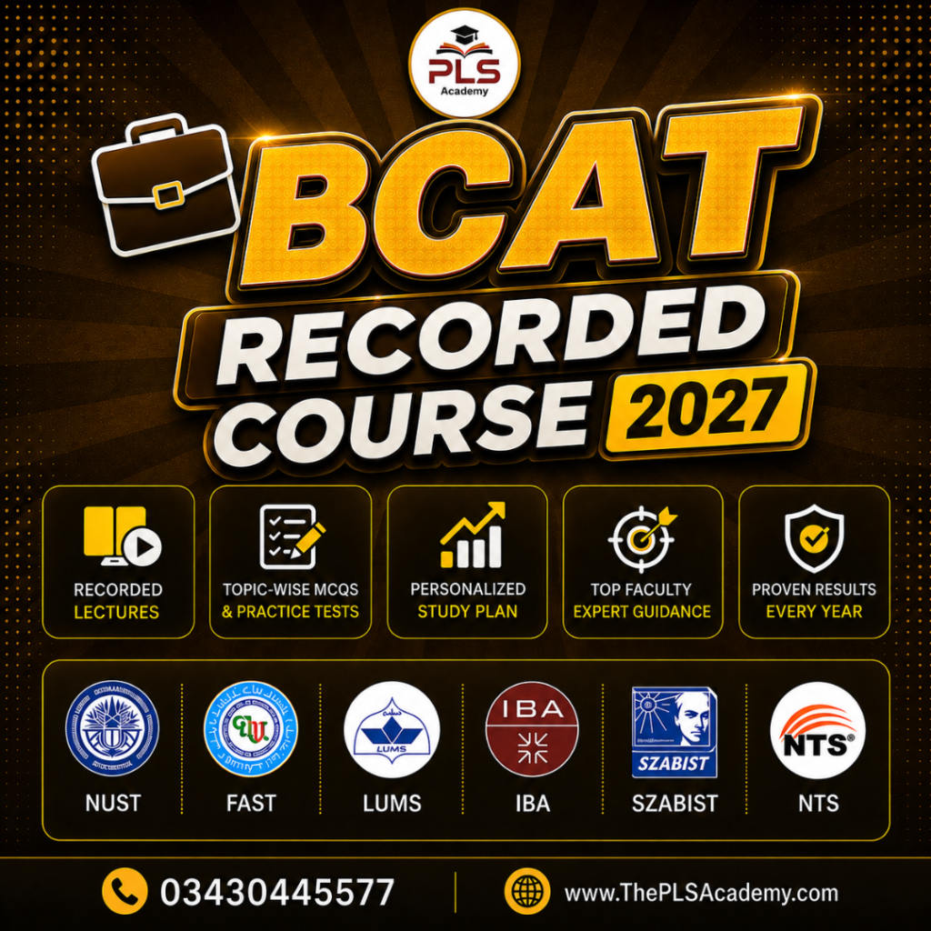 BCAT Recorded Course 2027