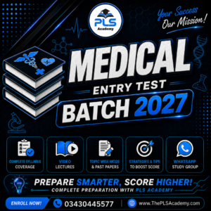 Medical Entry Test Preparation Batch 2027